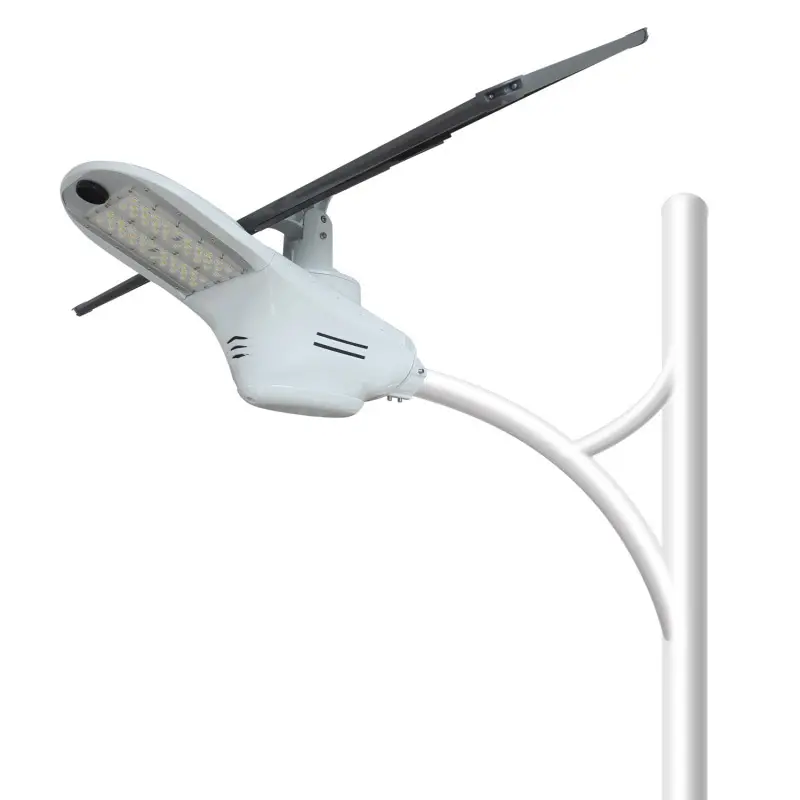Solar Street Light With Adjustable Solar Panel