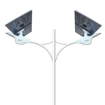 Solar Street Light With Adjustable Solar Panel