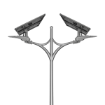 All In One Solar Garden Street Light