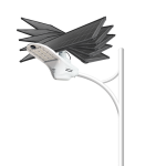 Solar Street Light With Adjustable Solar Panel